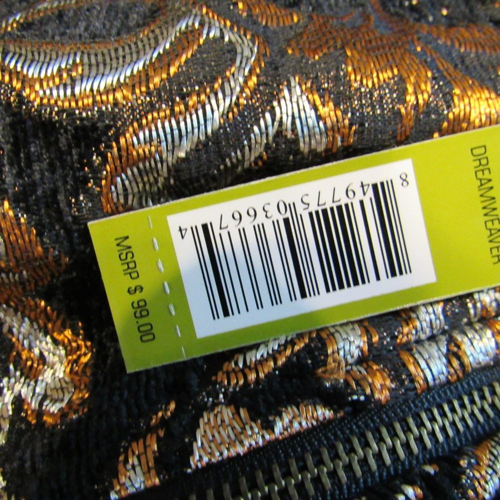 Gianni Bini Multi-Metallic Brocade Skater Skirt - Picture 2 of 7